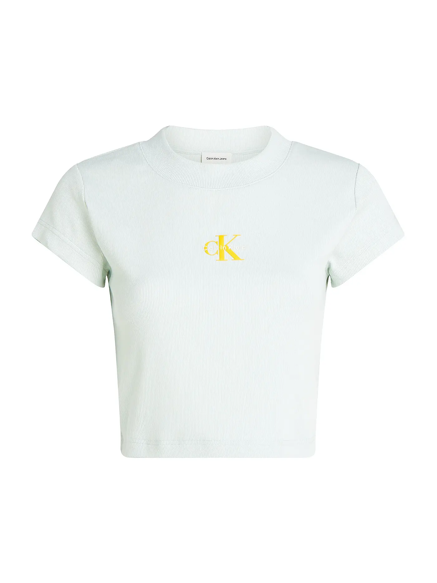 CALVIN KLEIN JEANS | T-Shirt Cropped Fit | mint